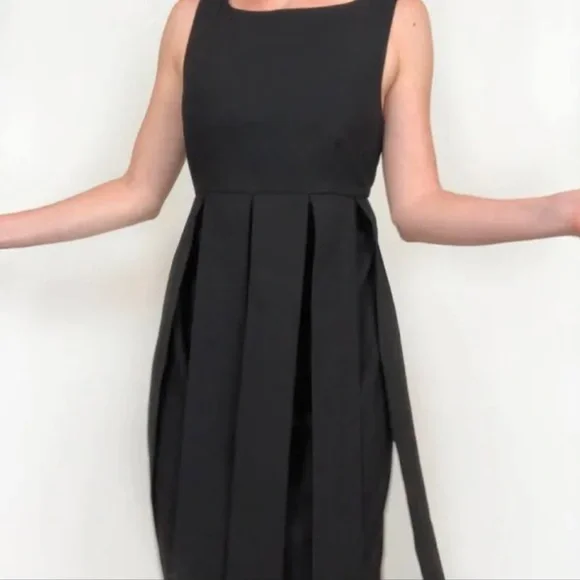 Fringe (car wash style) Flapper Dress Black size 4 cocktail Black Sleeveless - Picture 3 of 9